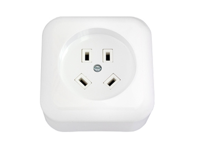 Розетка силовая РА32-005 BYLECTRICA (к электроплите (открытая, с/з) подходит вилка В32-001)