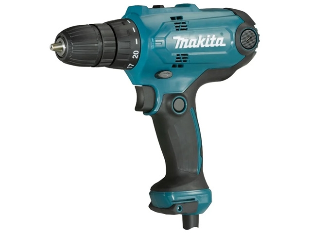 Дрель-шуруповерт MAKITA DF 0300 в кор. + набор бит (11 шт.) (320.0 В, 2 скор., 56 Нм, 1500/450 об/мин)