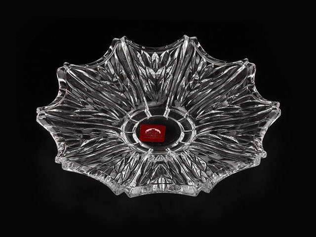 Блюдо стеклянное, круглое, 200 мм, Империал (Imperial), SAKURA