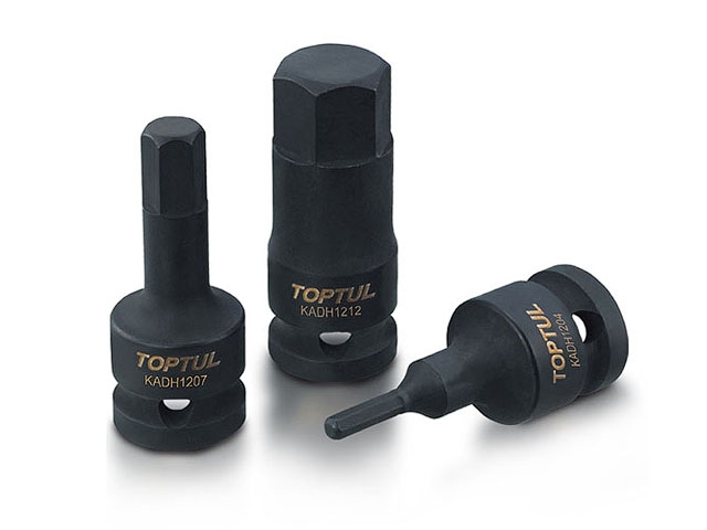 Головка ударн. 1/2" 9мм шестигр. TOPTUL (KADH1609) (Длина - 60 мм.)