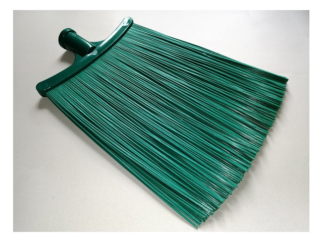 Метла синтетическая большая плоская 290х270 мм б/ч (пр-во РФ) (ЛИДЕР)