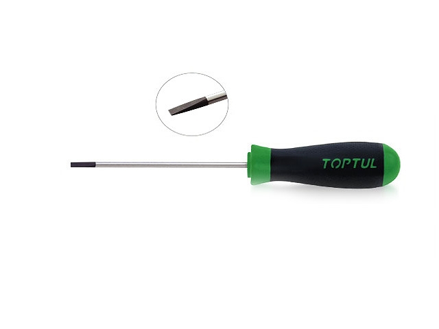 Отвертка "-" 2,5x75мм узкая TOPTUL (FNAB2E08)
