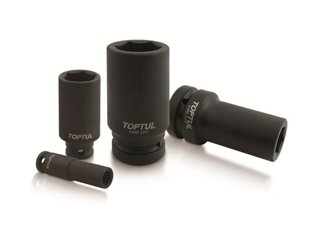 Головка ударн. 3/4" 30мм 6гр. глубокая TOPTUL (KABE2430) (Длина - 90 мм.)