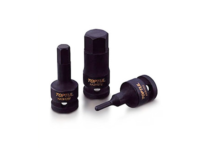 Головка ударн. 1/2" 17мм шестигр. TOPTUL (KADH1617) (Длина - 60 мм.)