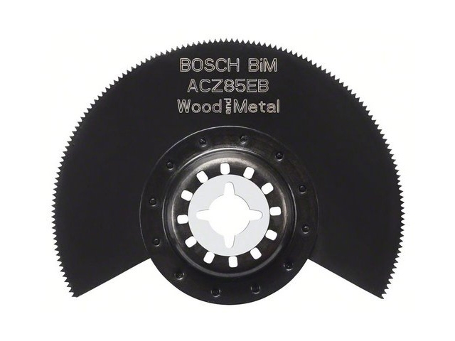 Полотно пильное сегментированное BOSCH BIM ACZ 85 EB Wood and Metal (для нового поколения GOP/PMF c системой Starlock)