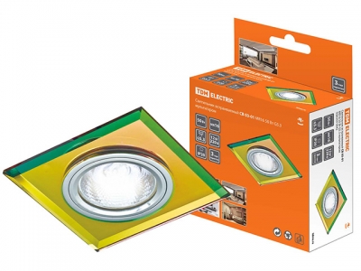 Светильник встраиваемый СВ 03-01 MR16 50Вт G5.3 мульти/хром TDM (лампа в комплект не входит)