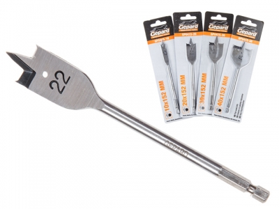 Сверло по дереву перьевое ф25мм GEPARD (GP0415-25) (перовое)