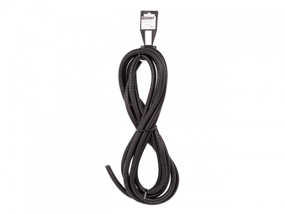 Трубa автомобильная гофрированная ПП d9,8 мм, разрезная, (бухта 5 м/уп.) (REXANT)