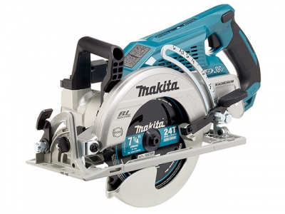 Аккум. циркулярная пила MAKITA DRS 780 Z в кор. (18+18 В, БЕЗ АККУМУЛЯТОРА, 185х16 мм, до 65 мм)