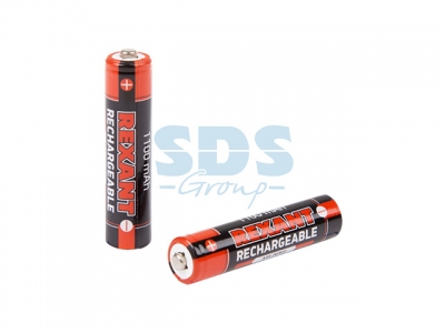 Аккумулятор тип AAA "мизинчиковый" 1.2В 1100мАч "REXANT" блистер 2 шт