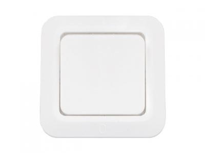 Выключатель 1 клав. (cкрытый, 4А) белый, Bylectrica