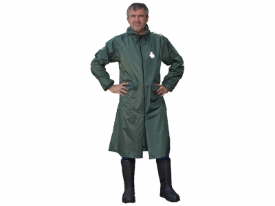 Плащ-дождевик ПВХ "Тайфун" р. 64-66 рост 182-188 зеленый (зеленый)