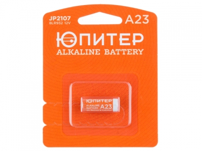 Батарейка A23 12V alkaline 1шт. ЮПИТЕР