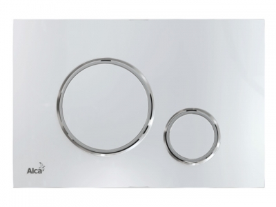 Кнопка для инсталляции (хром-глянец), Alcaplast