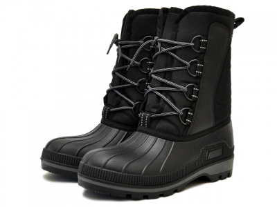 Сапоги ТЭП утеплен., комбинир. на шнурках, р.43 Kraft Nordman (Зимние сноубутсы из морозоустойчивого материала ТЭП и водоотталкивающей ткани <Oxford>,