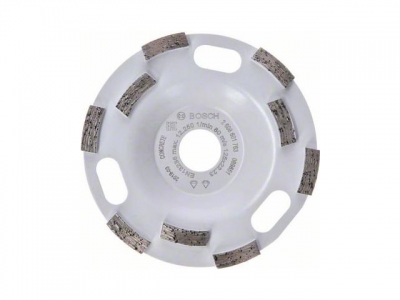 Алмазная чашка 125х22,23 мм по бетону двурядная EXPERT FOR CONCRETE BOSCH (для быстрого шлифования)