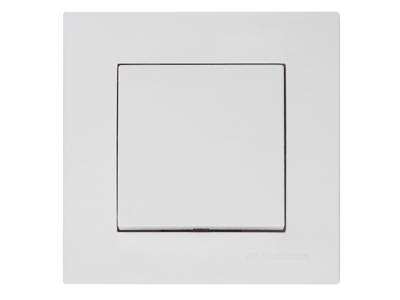 Выключатель двухполюсный (скрытый, винт. зажим) белый, RITA, MUTLUSAN (10 A, 250 V, IP 20)