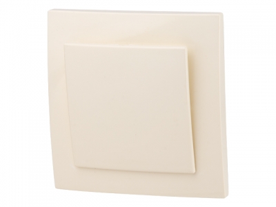 Выключатель 1 клав. (cкрытый, 6А) бежевый, Стандарт, Юпитер (VS 16-131-БЖ) (ЮПИТЕР)