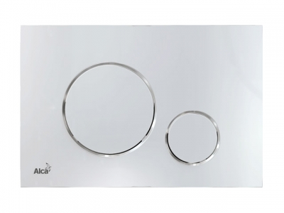 Кнопка управления для систем инсталляции (Хром-глянцевая), Alcaplast