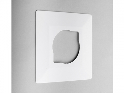 Рамка 1-местная декоративная белая BYLECTRICA