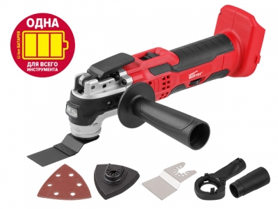 Аккум. многофункциональный инструмент (реноватор) WORTEX СSM 3020 в кор. + аксессуары ALL1 (18.0 В, БЕЗ АККУМУЛЯТОРА И ЗУ, 5 000-20 000 об/мин)