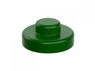 Колпачок для кровельного самореза зеленый (500 шт в пакете)