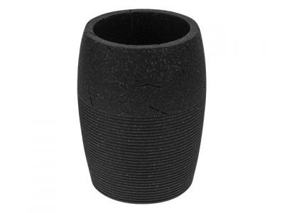 Стакан BLACKSTONE, черный, PERFECTO LINEA (Материал: НАТУРАЛЬНЫЙ КАМЕНЬ, полирезин)