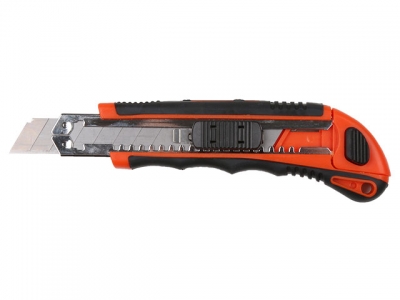 Нож пистолетный с выдвижным лезвием 18мм +3 лезвия STARTUL PROFI (ST0938)