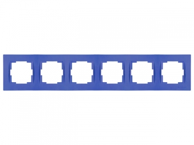 Рамка 6-ая горизонтальная темно-синяя, RITA, MUTLUSAN