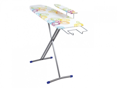 Доска гладильная НИКА 2 (фанера 1220 * 300), подрукавник, подставка п/утюг, NIKA (Доска гладильная НИКА 2 (фанера 1220 * 300), подрукавник, подставка 