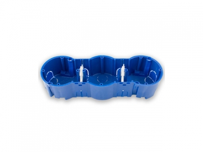 Коробка установочная (подрозетник) КЕ-502 BYLECTRICA (Для бетона и кирпича. Трехместная.)