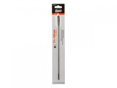 Сверло по дереву перьевое ф12х300мм удлиненное GEPARD (GP0416-12) (перовое)