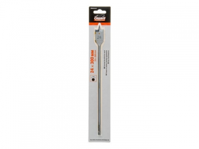 Сверло по дереву перьевое ф24х300мм удлиненное GEPARD (GP0416-24) (перовое)