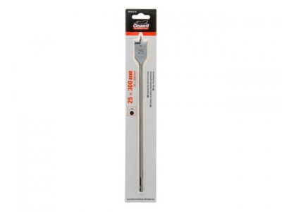 Сверло по дереву перьевое ф25х300мм удлиненное GEPARD (GP0416-25) (перовое)
