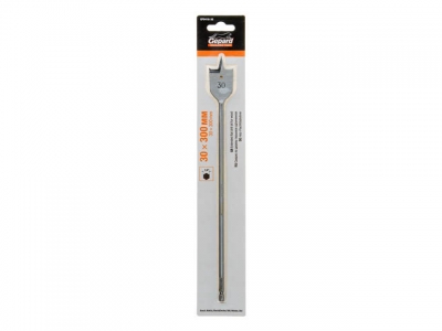 Сверло по дереву перьевое ф30х300мм удлиненное GEPARD (GP0416-30) (перовое)