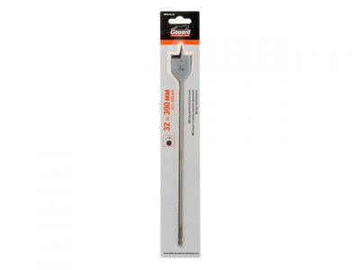 Сверло по дереву перьевое ф32х300мм удлиненное GEPARD (GP0416-32) (перовое)