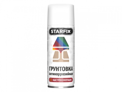Грунтовка антикоррозийная белый STARFIX 520мл (9003) (Сигнальный белый)