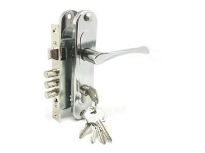 Замок врезной Зенит ЗВ7-60.1 (хром) (ЗЕНИТ)