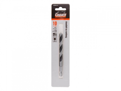 Сверло по дереву 10х73х120 шестигр. GEPARD