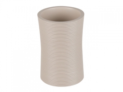 Стакан STREAM, серый, PERFECTO LINEA (Материал: карбонат кальция, полирезин)