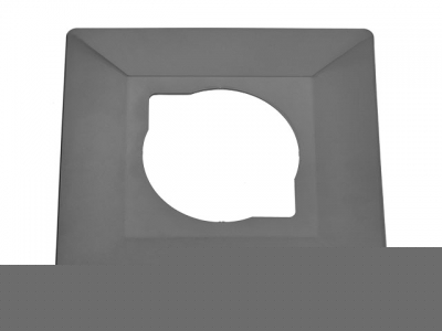 Рамка 1-местная декоративная темно-серая BYLECTRICA