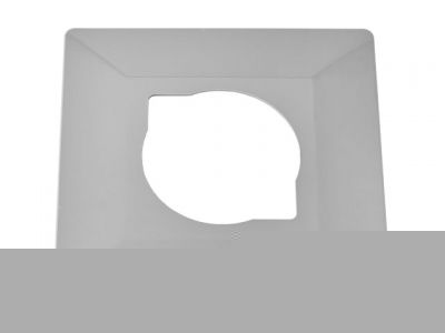 Рамка 1-местная декоративная светло-серая BYLECTRICA