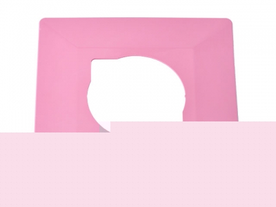 Рамка 1-местная декоративная розовая BYLECTRICA