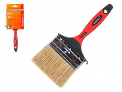 Кисть плоская 4"-100мм натур. щетина STARTUL PROFI