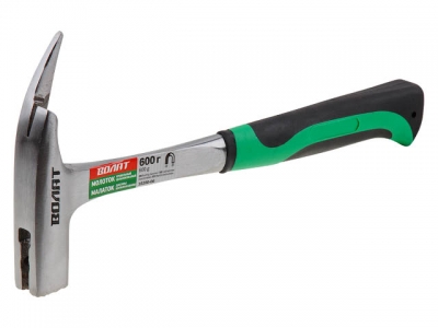 Молоток кровельный 600г широкий цельнокован. с магнитом ВОЛАТ