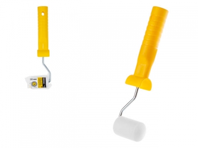 Валик поролоновый 35-50мм с ручкой 6мм мелкий STARTUL MASTER