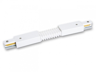 Коннектор PTR CF-WH гибкий, белый JAZZWAY (для трековых систем PTR)