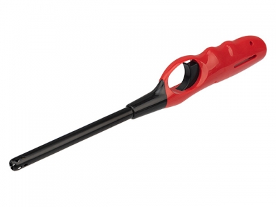 Пьезозажигалка бытовая газовая с классическим пламенем, многоразовая (1 шт.) красная СК-302L СОКОЛ (REXANT)