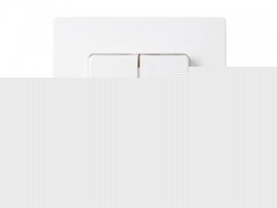 Выключатель 2 клав. (cкрытый, 10А) белый, Мастер, BYLECTRICA