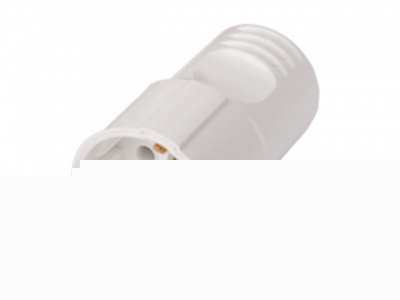 Вилка переносная (с/з, 16А, 250В) белая, BYLECTRICA